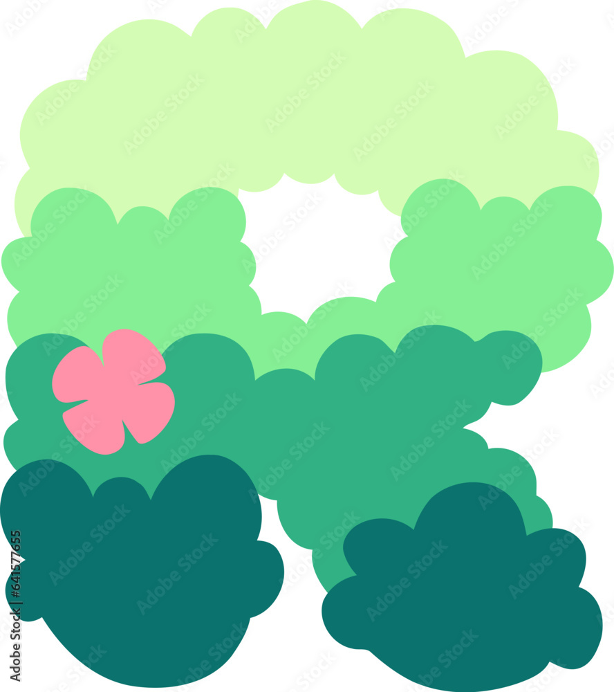 Bush Alphabet Letter R Bush Alphabet Letter R
