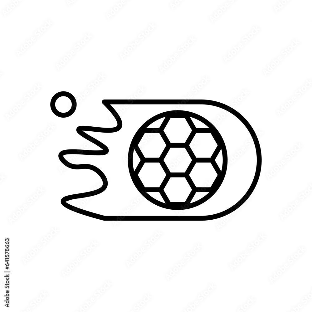 Obraz premium ball line icon
