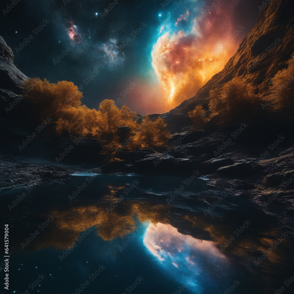 Planets and galaxy, science fiction wallpaper. Beauty of deep space. Planets and galaxy, science fiction wallpaper. Beauty of deep space.