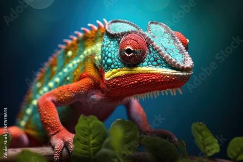 Tiny Marvels: Exquisite Chameleon Details