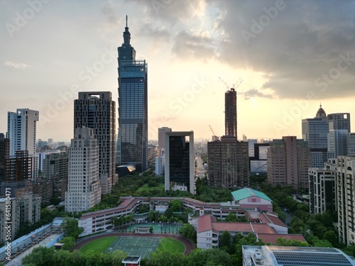 View in Taipei city center.