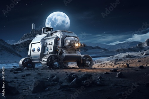 Robo-Explorers on the Moon: Their Adventures and Endeavors
