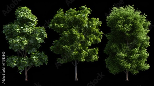 green tree with leaves