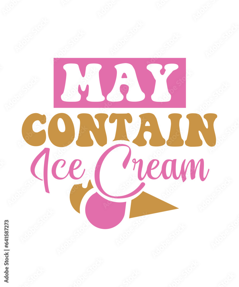 may contain ice cream svg