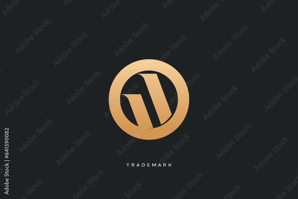 A letter vector trademark brand logo A letter vector trademark brand logo
