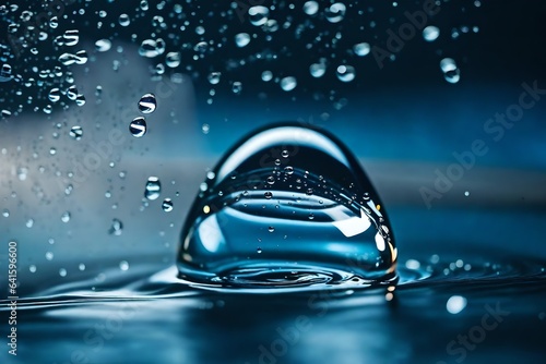 water drop splash