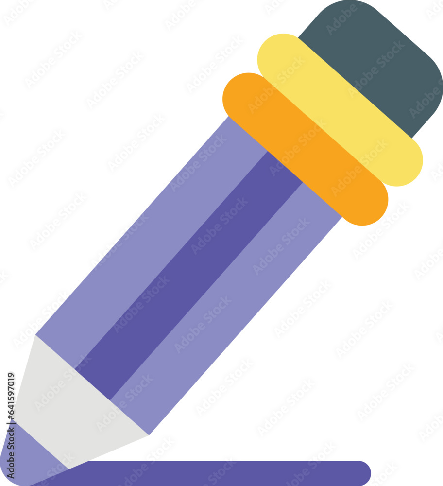 pencil color outline icon design style pencil color outline icon design style