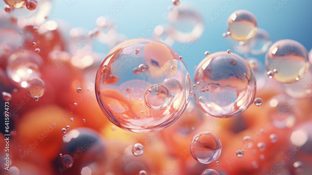 Bubbles frame