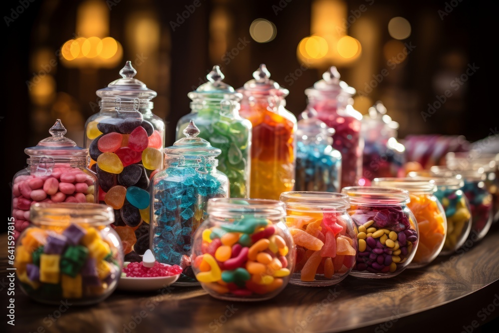  Candy Buffet At A Special Event, Generative AI