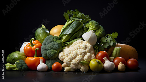 Mixed blanched vegetables