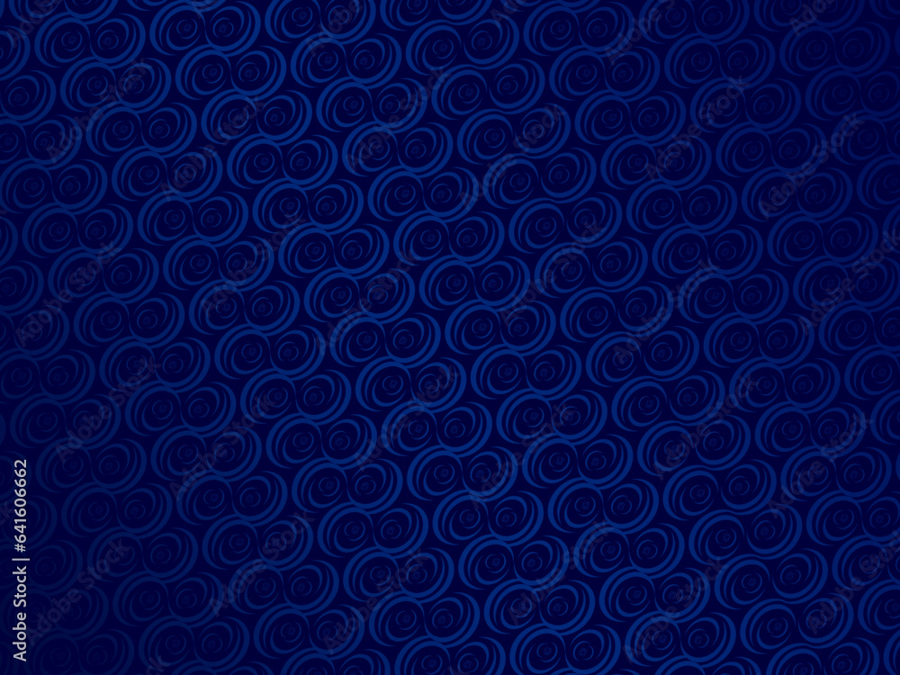 Premium background design with luxurious motifs in dark blue. Vector horizontal template, for digital lux business banners, contemporary formal invitations, luxury vouchers, gift certificates, etc.