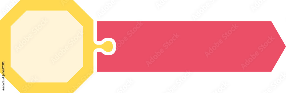 square infographic jigsaw Flat diagram square infographic jigsaw Flat diagram