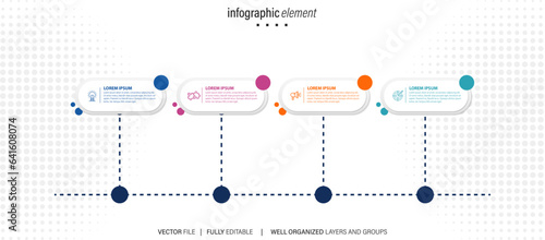 Infographic design template with place for your data. Vector illustration.

