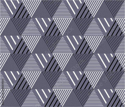Geometric Abstract AOP seamless print pattern wallpaper, fashion, textile