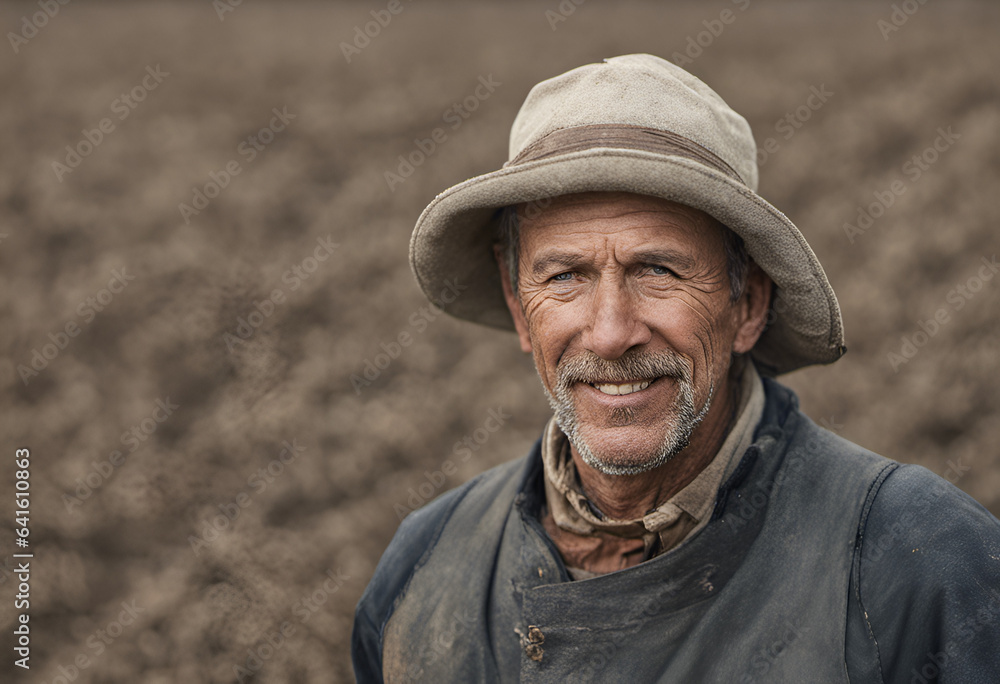 Portrait of a farmer Portrait of a farmer