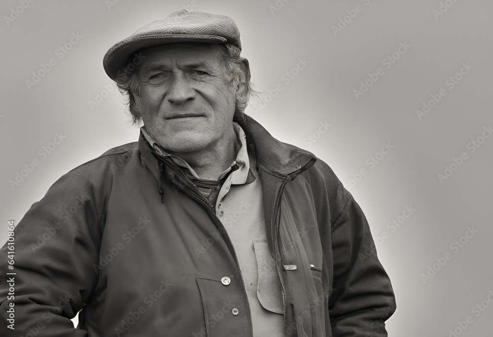 Portrait of a farmer Portrait of a farmer