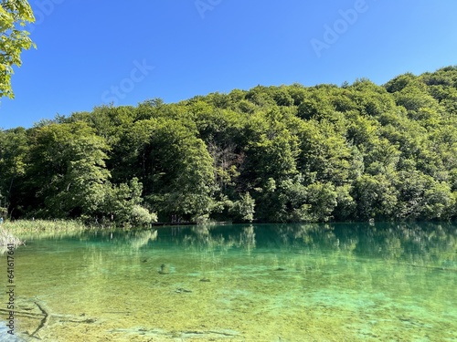 Landscape and environment of Plitvice Lakes National Park (UNESCO) - Plitvica, Croatia or Slikoviti krajobrazi i prekrasni motivi iz nacionalnog parka Plitvička jezera - Plitvice, Hrvatska photo