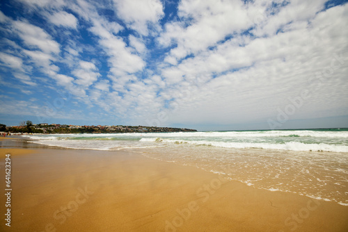 beautiful summer landscape with the seashore  travel concept.