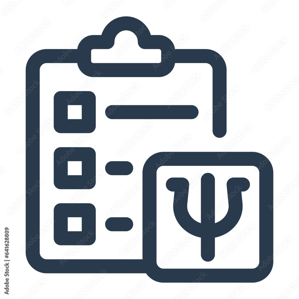 Clipboard counseling icon Clipboard counseling icon