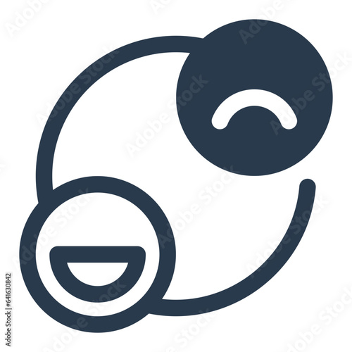 Bipolar mood icon