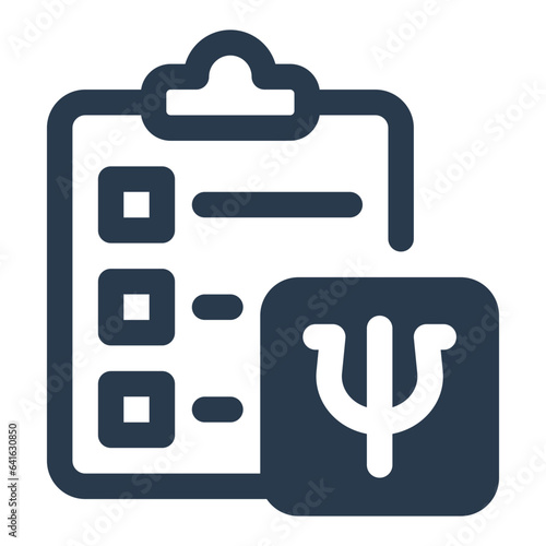Clipboard counseling icon
