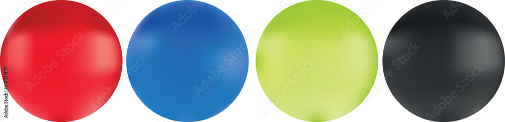 © Irina - multicolored colored spheres on a transparent background © Irina - multicolored colored spheres on a transparent background