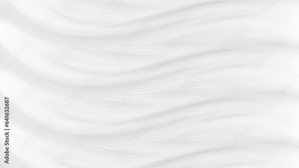 Obraz premium Off-white wavy lines texture texture background