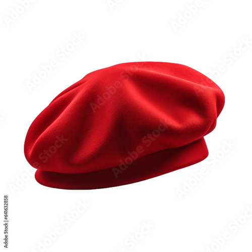 red beret hat