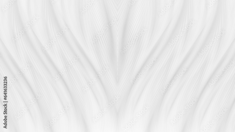 Off-white symmetrical wavy lines texture texture background
