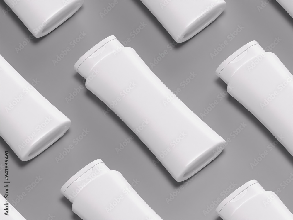 Rectangle Shampoo Bottle with Flip-Top Cap Product Photos Rectangle Shampoo Bottle with Flip-Top Cap Product Photos
