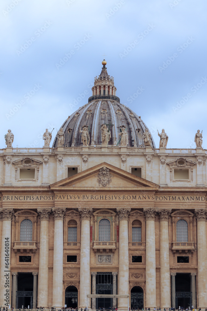 St.Peters Dome in Rome