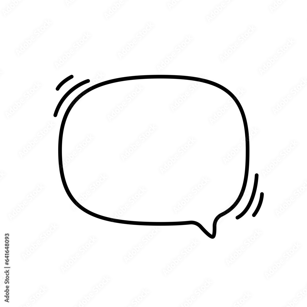 Hand drawn text box. Cute cartoon style talking dialogue.
Hand drawn text box. Cute cartoon style talking dialogue.