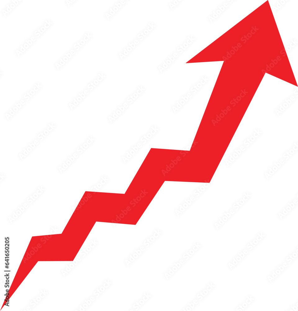 Red arrow symbol on white background. Arrows for app, website, social media and digital graphic vector illustration. Arrow Icons Red arrow symbol on white background. Arrows for app, website, social media and digital graphic vector illustration. Arrow Icons