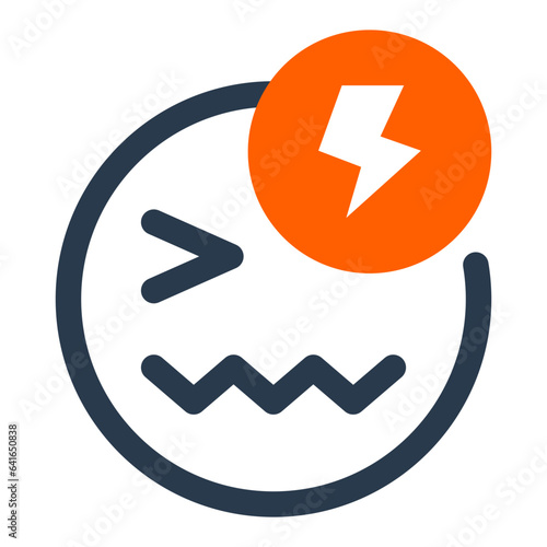 Anxiety mental health icon