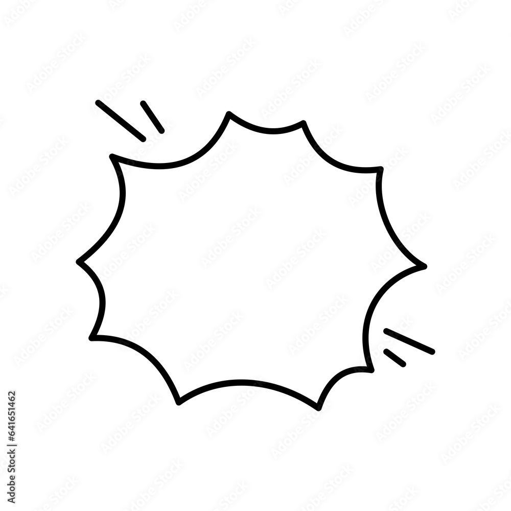Hand drawn text box. Cute cartoon style talking dialogue. Hand drawn text box. Cute cartoon style talking dialogue.