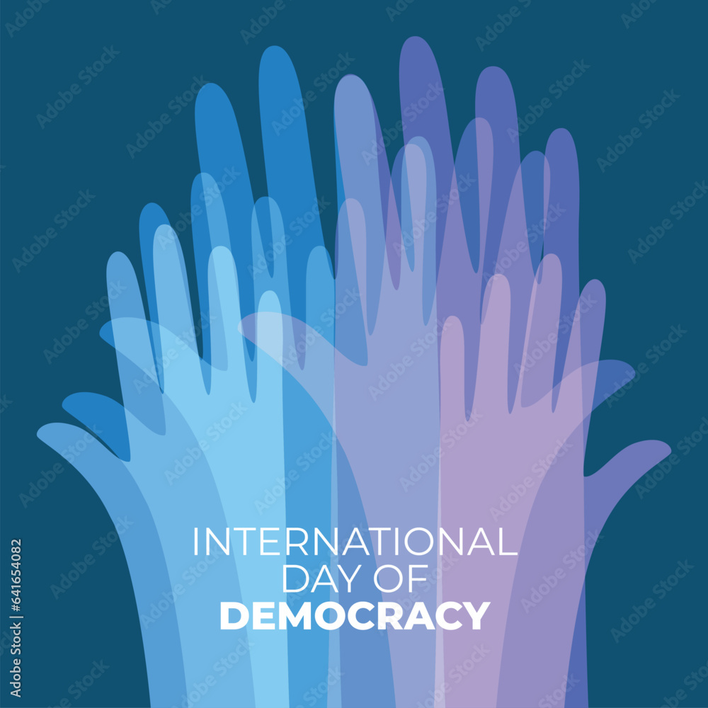 International Day of Democracy design template good for celebration usage. democracy vector illustration. globe vector design. flat design. vector eps 10. International Day of Democracy design template good for celebration usage. democracy vector illustration. globe vector design. flat design. vector eps 10.