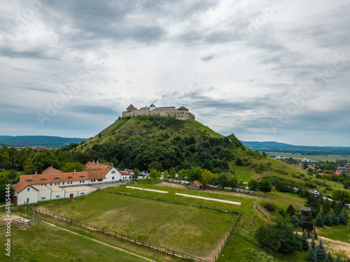 Obraz na plátně Sumeg Castle - medieval castle in Hungary near Lake Balaton