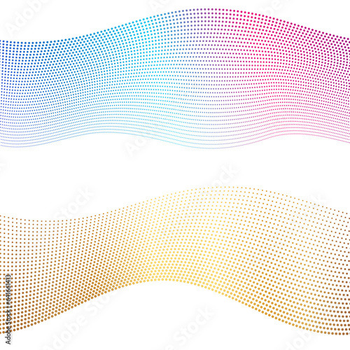 Abstract lines colors design element on white background of waves. Vector Illustration eps 10 for grunge elegant business card, print brochure, flyer, banners, cover book, label, fabric