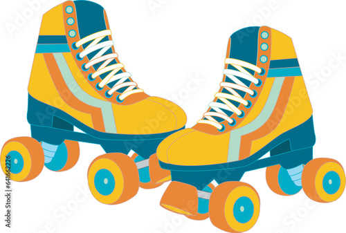 retro roller skate
