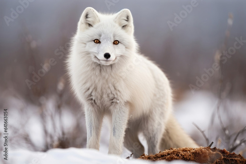 Cute Arctic Fox © Veniamin Kraskov