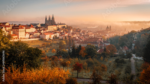 city, prague, panorama, architecture, view, castle, town, europe, church, cityscape, old, cathedral, czech, night, travel, building, tower, skyline, sky, sunset, landscape, urban, landmark, autumn 