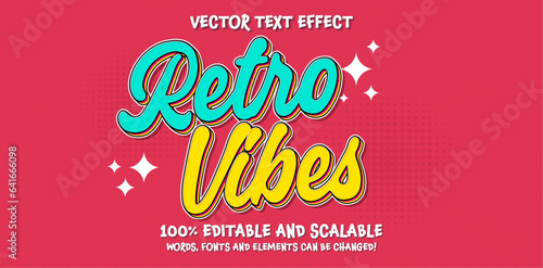 Retro type 3d editable vector text style effect, suitable for ancient themes