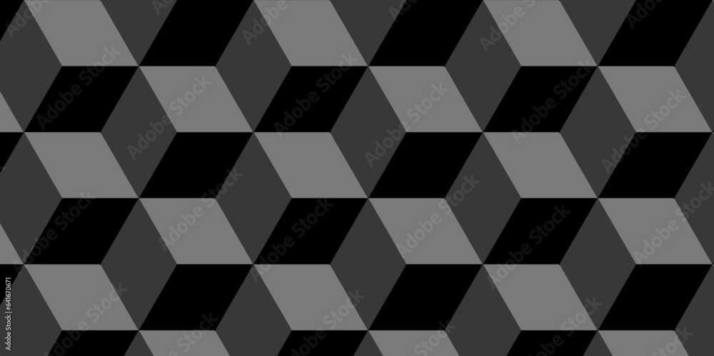 Abstract black and gray style minimal blank cubic. Geometric pattern illustration mosaic, square and triangle wallpaper. Abstract black and gray style minimal blank cubic. Geometric pattern illustration mosaic, square and triangle wallpaper.