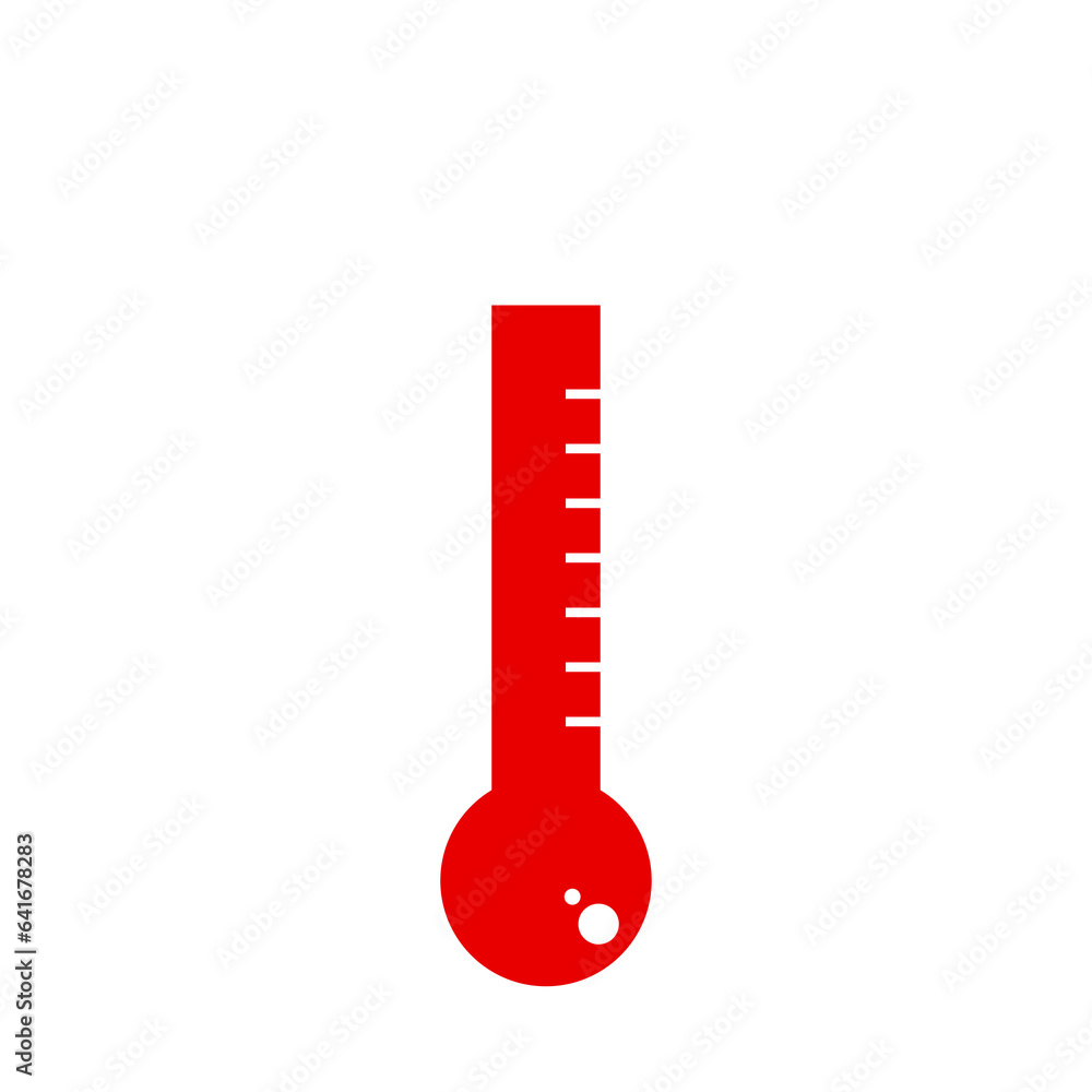 red thermometer icon red thermometer icon