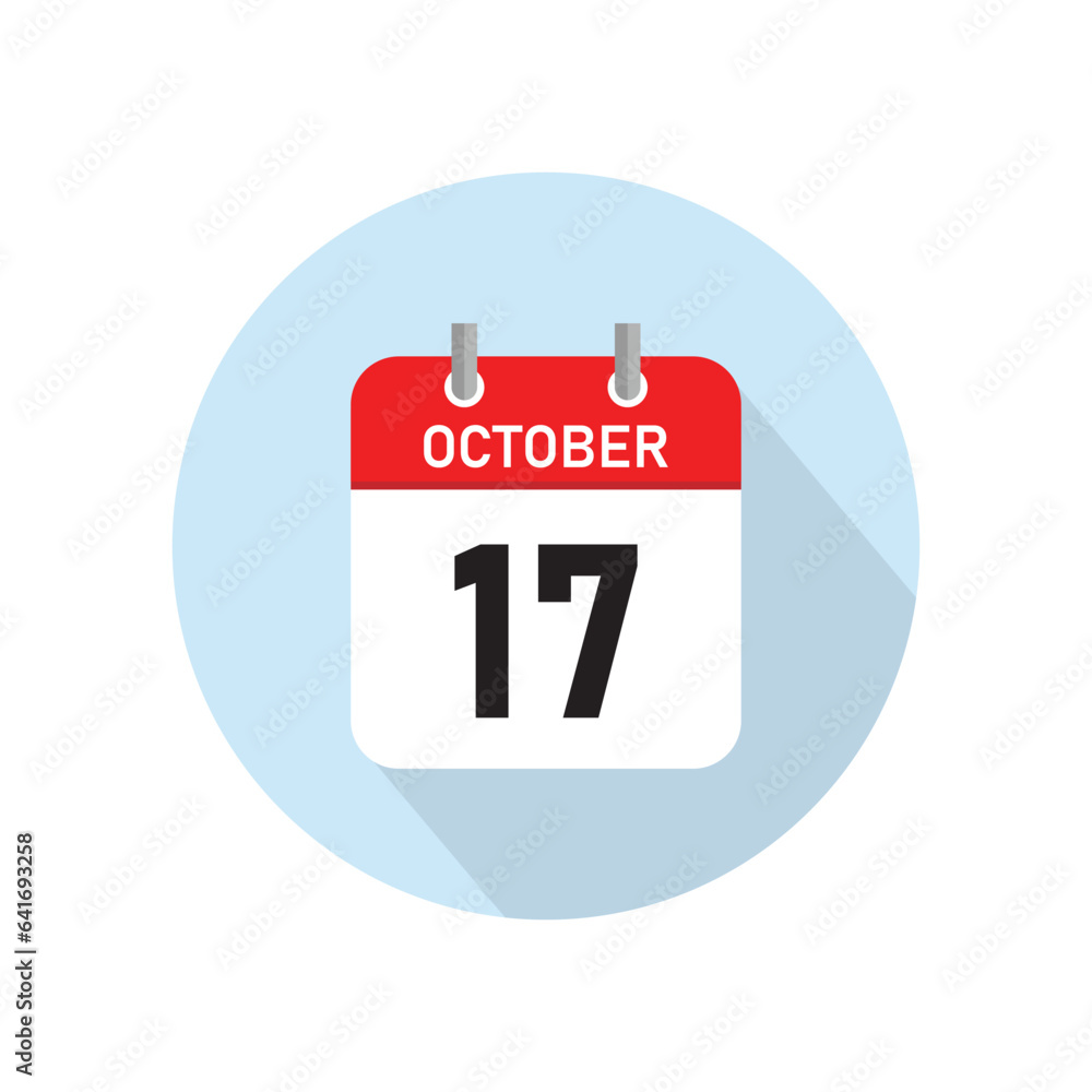 October 17 Concept Design. Vector Illustration. October 17 Concept Design. Vector Illustration.