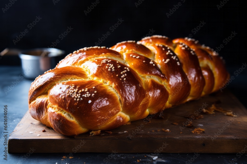 Challah bread for Hanukkah holiday