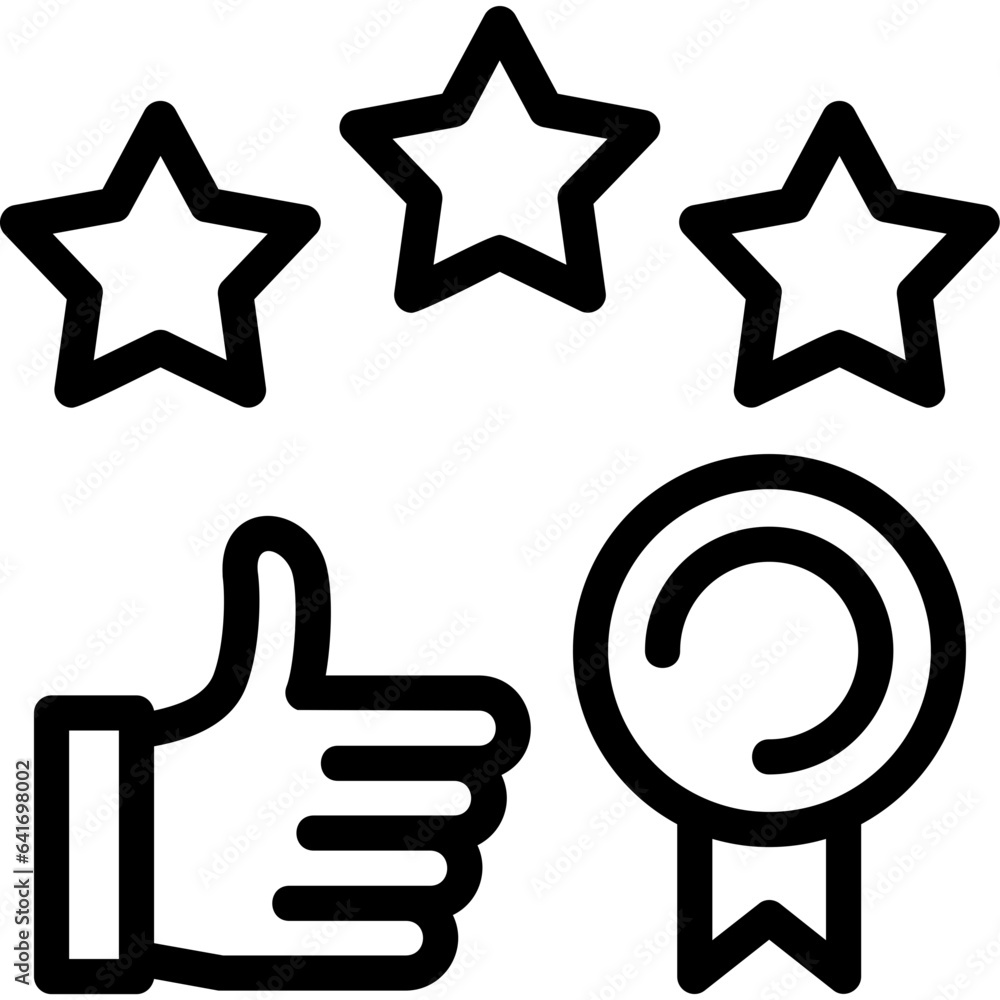 Thumbs up indicating success Icon Thumbs up indicating success Icon