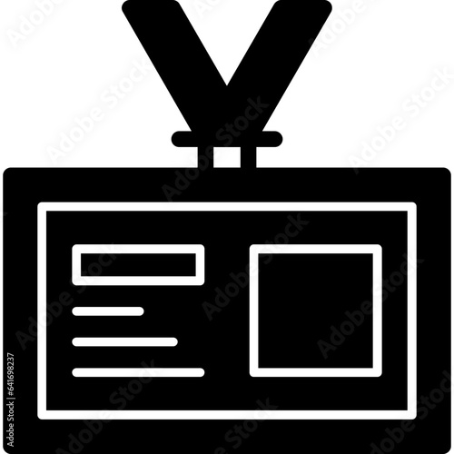 Attendee badge Icon
