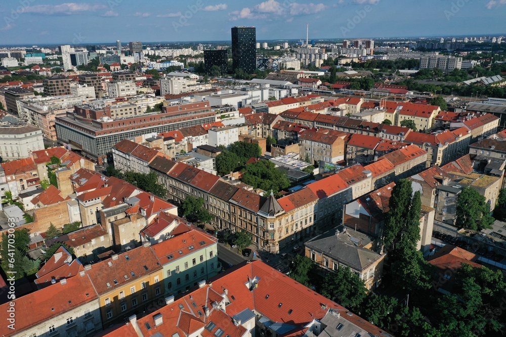 Obraz premium European Old Town from above!
