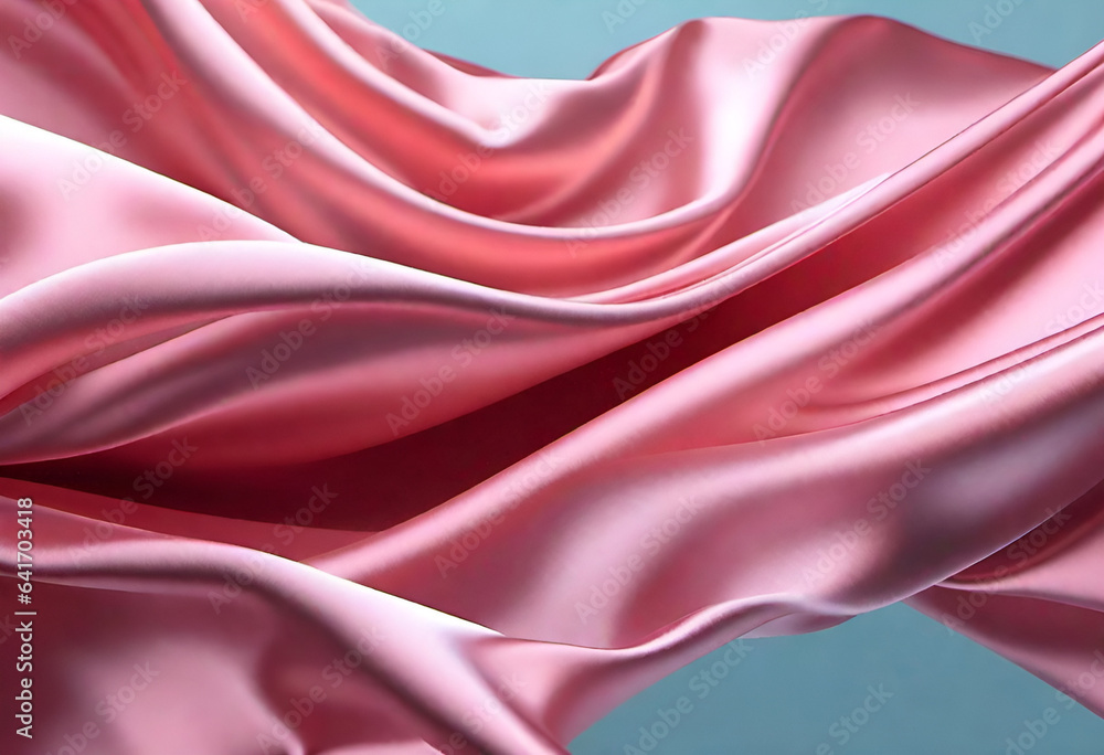 Obraz premium Silk fabric background in pastel colors 